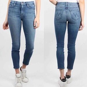 Mother Skinny Not Skinny Jeans in Blue Skies Tomorrow - Size 25